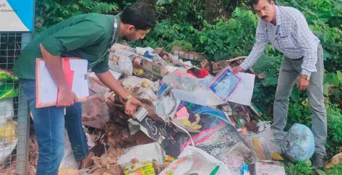 ജില്ലാ എന്‍ഫോഴ്‌സ്‌മെന്റ് സ്‌ക്വാഡ് നടത്തിയ പരിശോധന