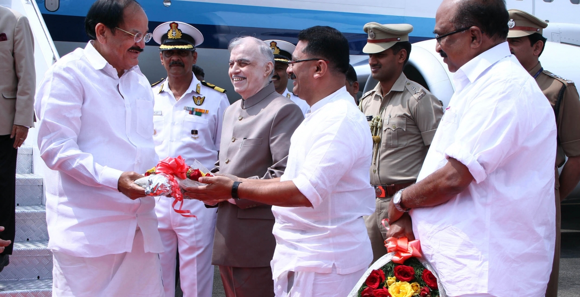 Vice President Venkaiah Naidu in Kochi