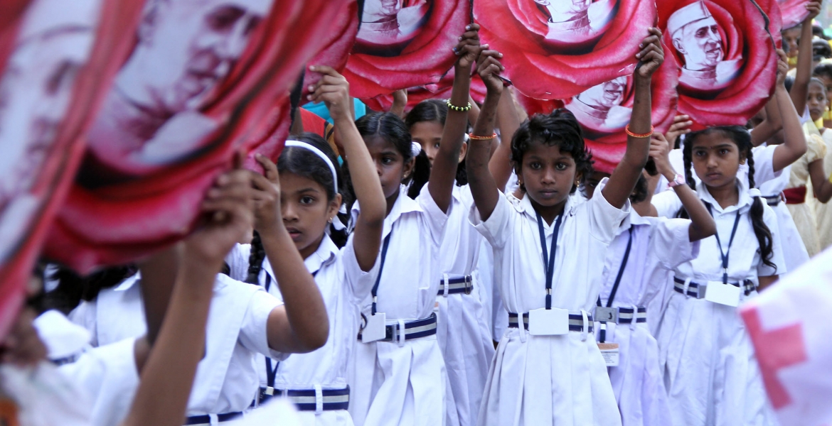 Childrens day rally Ernakulam