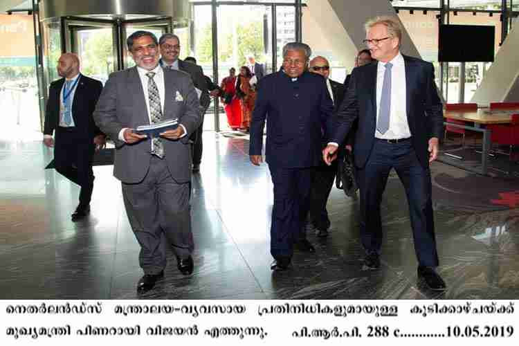 Chief Minister Pinarayi Vijayan meets Netherlands industrial representatives