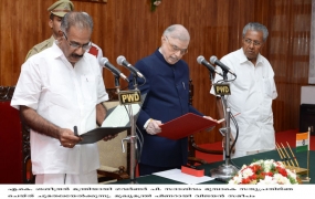 AK Saseendran swearing in as Transport Minister